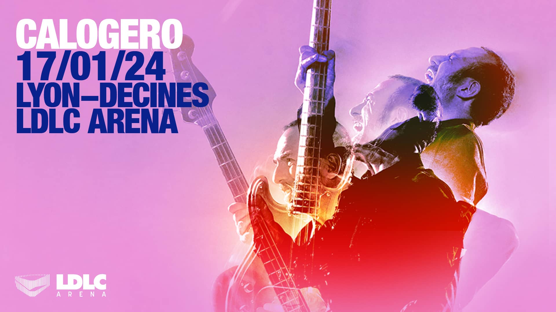 Calogero à la LDLC Arena Billetterie 2024